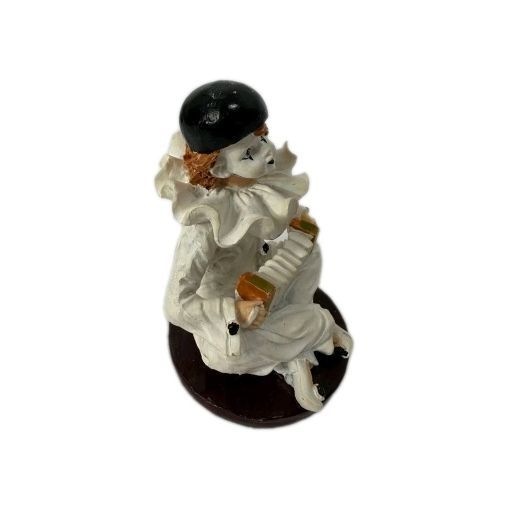 Vintage ceramic Pierrot clown figurine